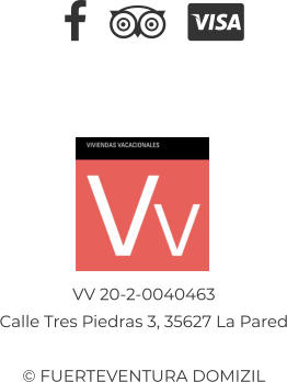      VV 20-2-0040463 Calle Tres Piedras 3, 35627 La Pared  � FUERTEVENTURA DOMIZIL
